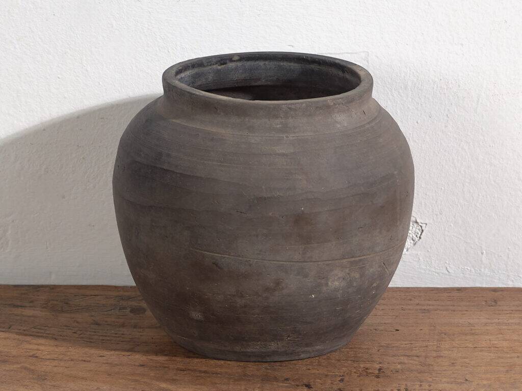 Small grey antique vase (c.1900) #1