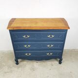 Renovated cherry wood chest of drawers