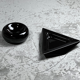 Ceramic ashtray of round shape of the 80s.