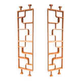 Two screens, partition walls, Volak shelves in bent wood