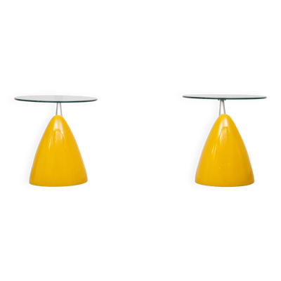 Tables d'appoint Space Ace Bullet des années 1980, Italie