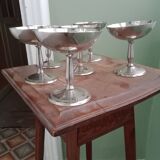 Metal ice cream cups