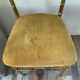 1960s-70s brass Chiavari chair