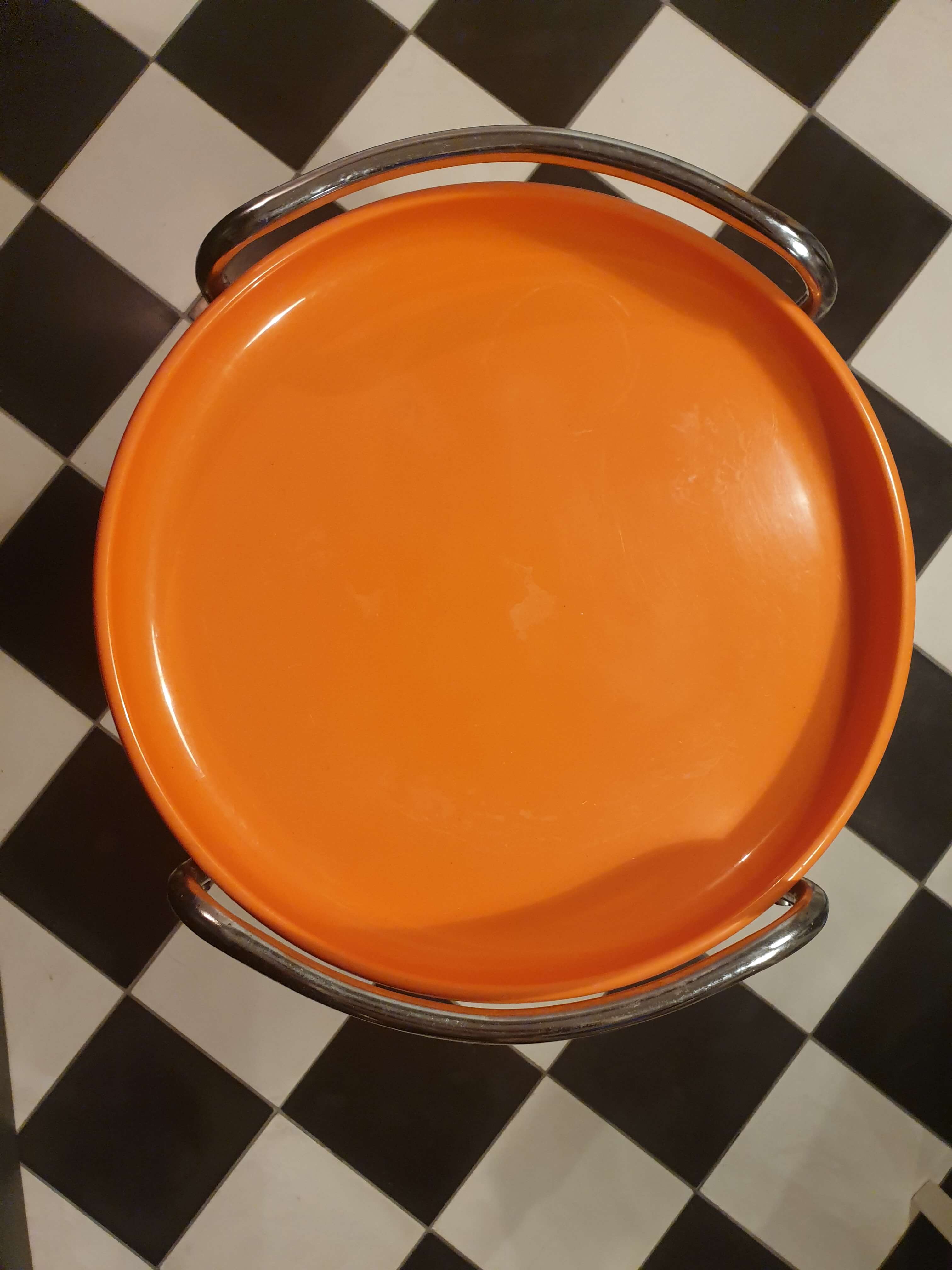 Seventies orange dessert