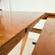 Table en chêne extensible vintage, František Jirák
