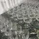 Baccarat crystal glassware and decanter set, Athenian engraving
