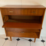 Vintage shoe cabinet 60s