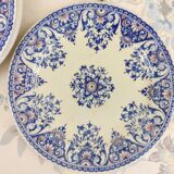 6 Gien Rouen dinner plates