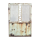 Old wrought iron door