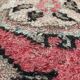 Vintage turkish rug cushion cover, 30 x 50 cm