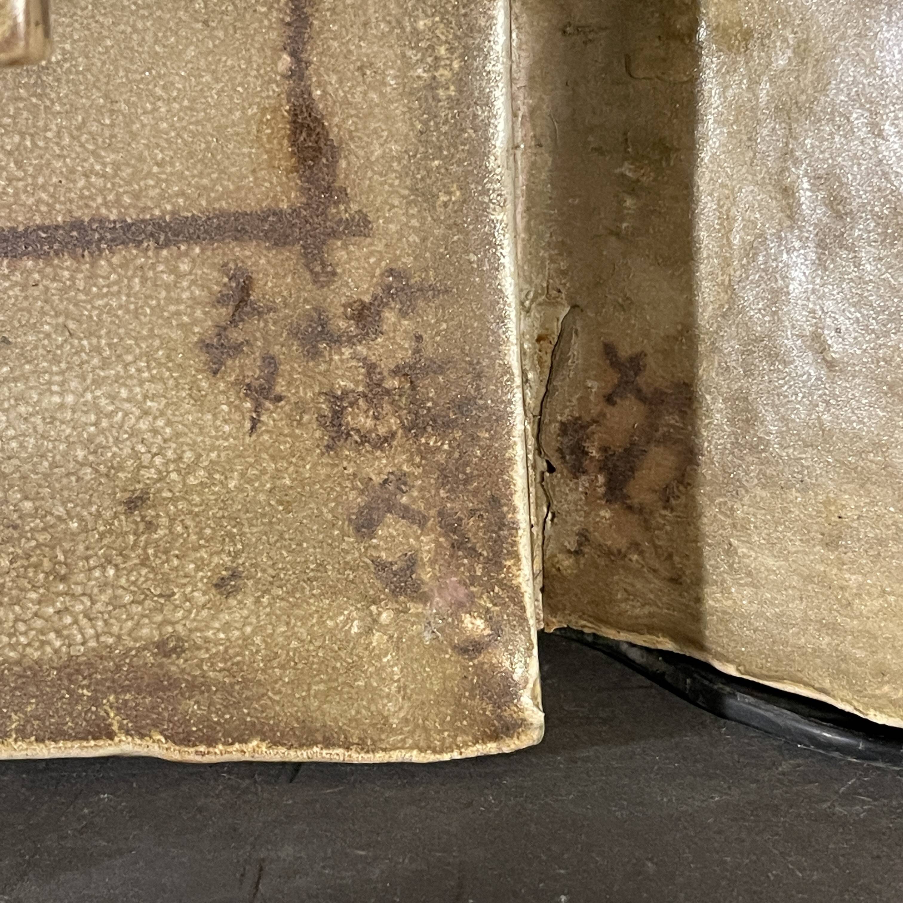 Wall light by jean-michel savary, brutalist lamp / abstract sandstone sculpture, ca 1980