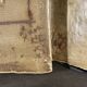 Wall light by jean-michel savary, brutalist lamp / abstract sandstone sculpture, ca 1980