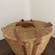 Woven rope basket