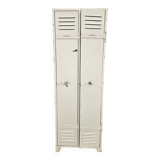Old double metal workshop locker room