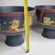 Pair of Rosenthal Liguria bowls by Gilbert Portanier, 1970s, 26 cm