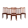 Serie de 6 chaises scandinaves