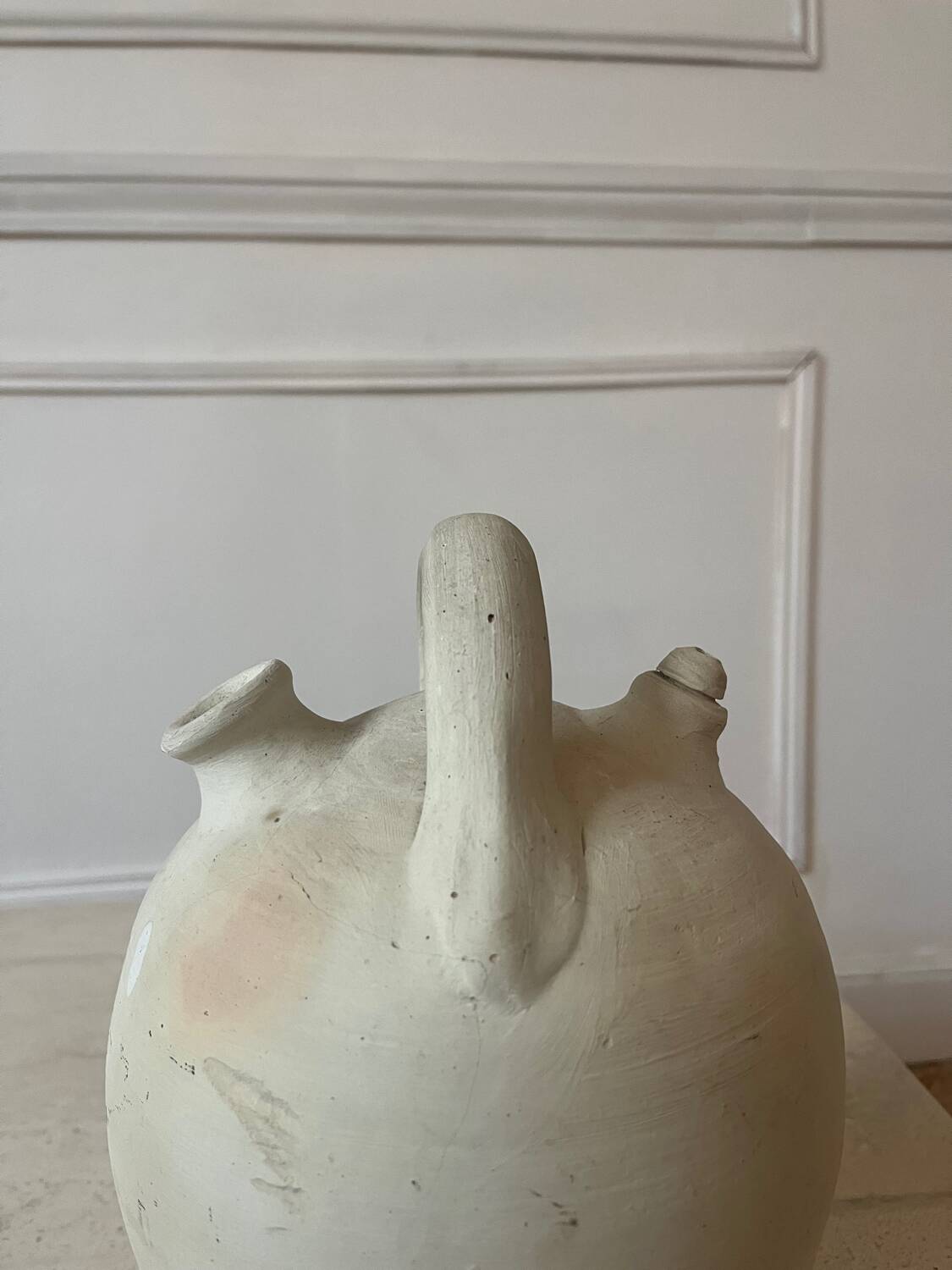 Gargoulette, earthenware water jug