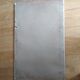 Mirror Art Deco silvered-frame wood and silver mouldings-rectangular ice years 1930 36x59cm
