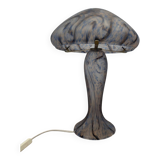 Lampe champignon pâte de verre