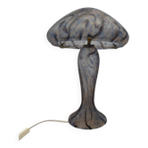 Lampe champignon pâte de verre