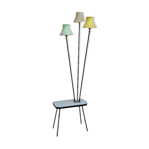 Lampadaire vintage formica 1950