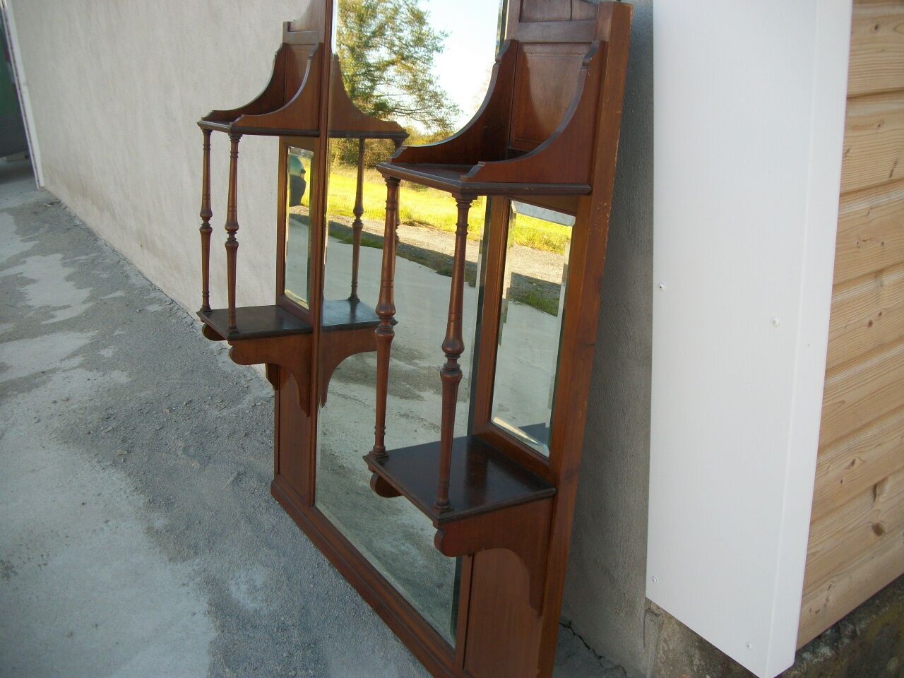 Mirror English shelf 1930 118x168cm