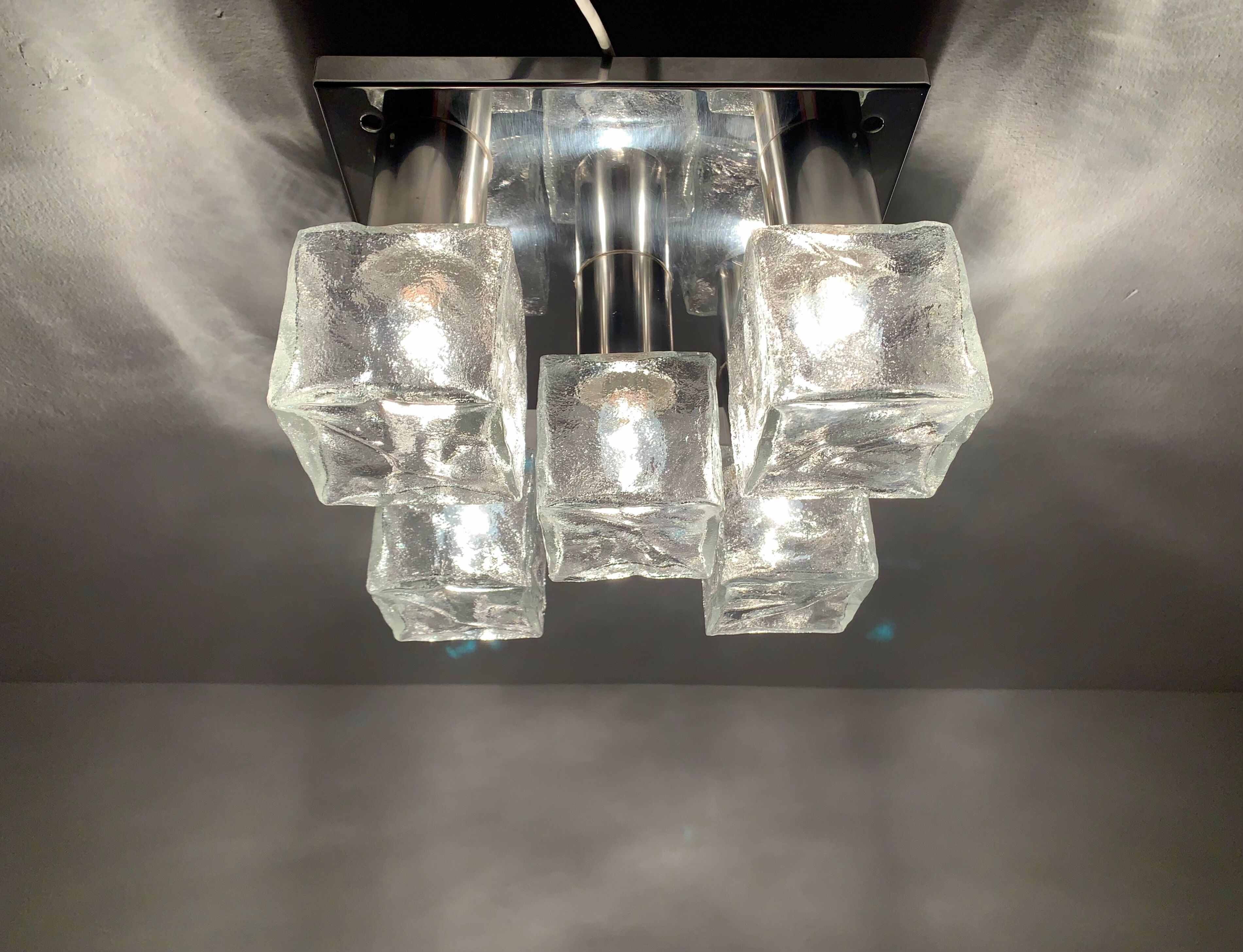 Ice Cube Flush Light by J.T. Kalmar