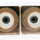 2 wall lamps metal and plexiglass of Jocelyne Trocmé for Oxar 1970