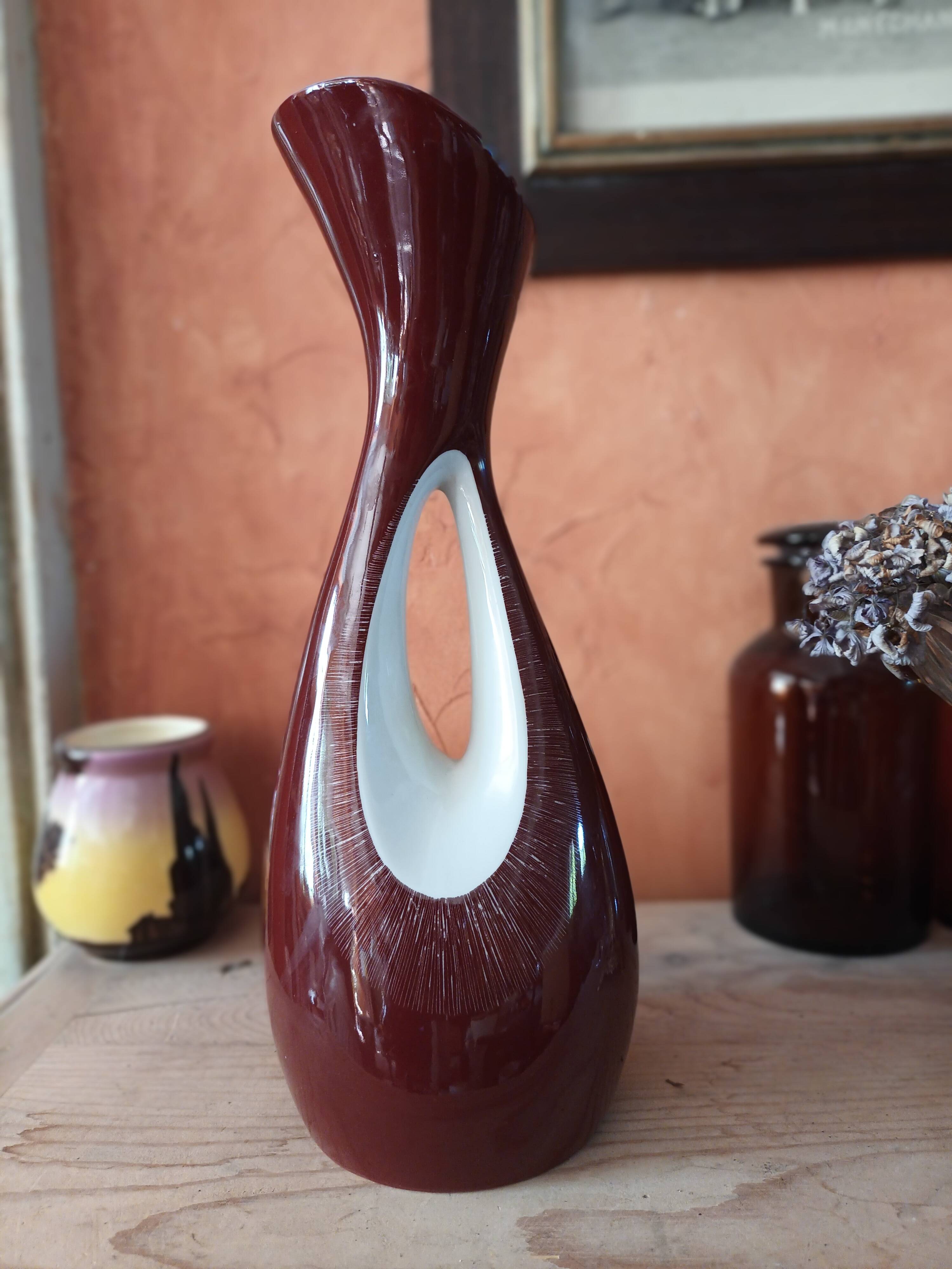 Vintage vase Cmielow Poland 50'