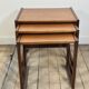 Nesting teak tables g.plan 1960