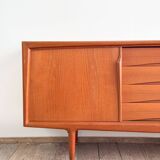 Buffet danois Mid-Century en teck par Axel Christensen Odder pour Odder Møb