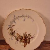 2 assiettes motifs automnale