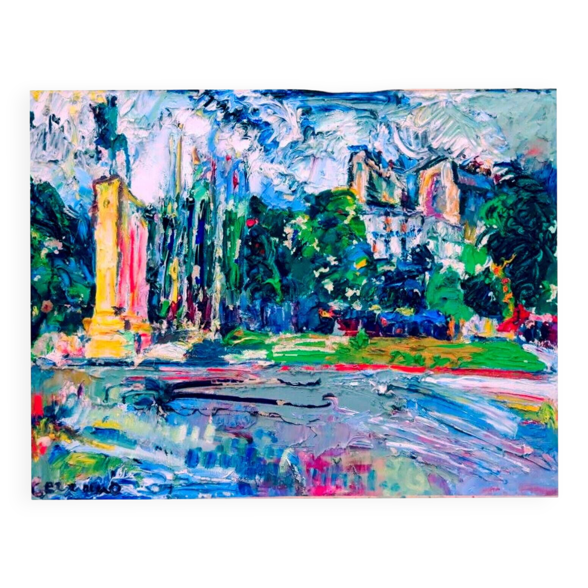 "The Trocadero Square" by Jacqueline Cerrano