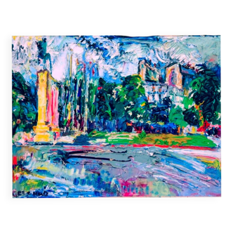 "The Trocadero Square" by Jacqueline Cerrano