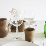 Vintage stoneware pitcher