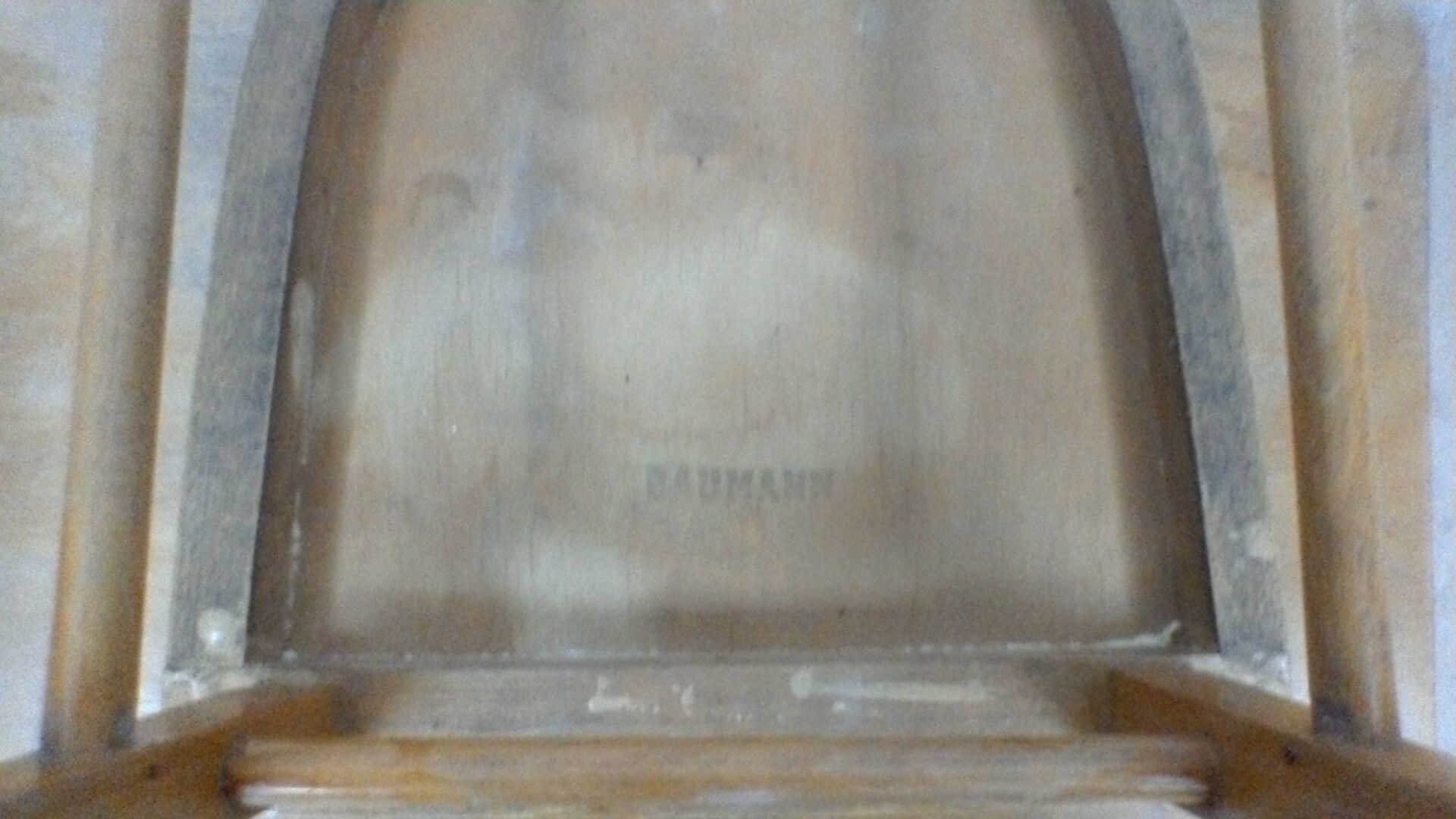 Baumann table and school chair set vintage