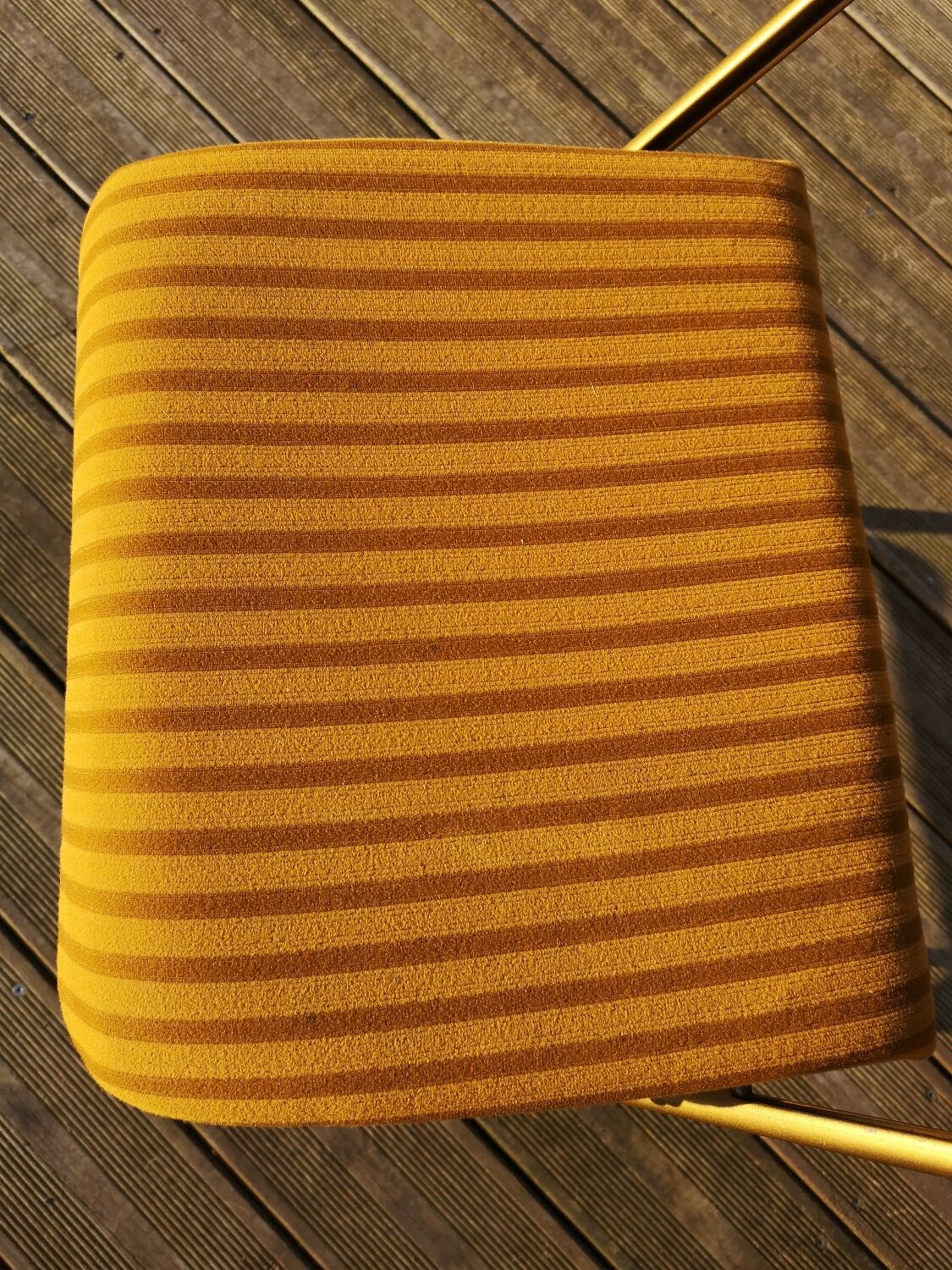 Paire de chaises Lafuma Chantazur dorée
