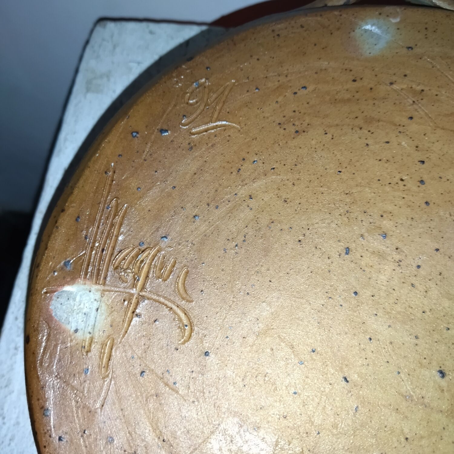 Bouquet wall vase Alain Magne La Borne