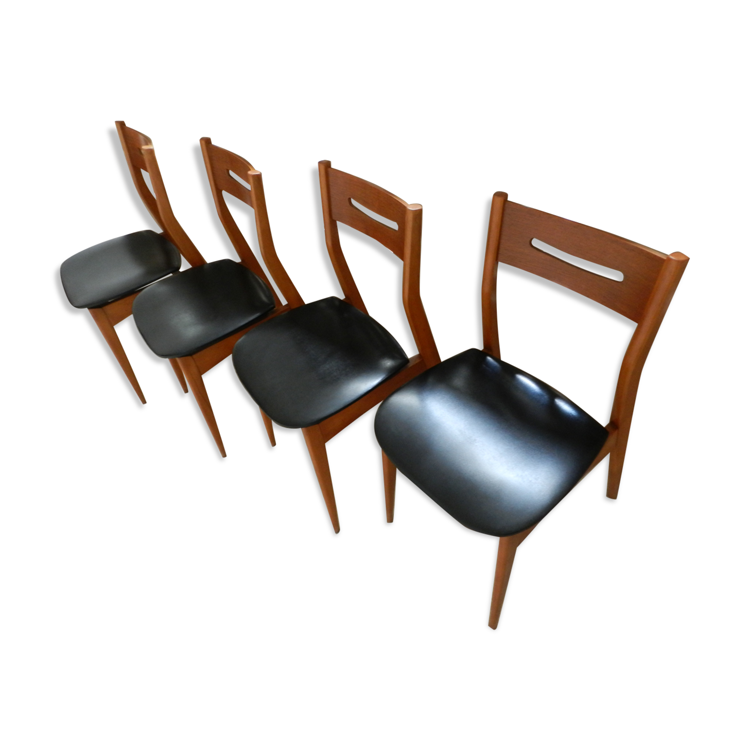 Set of 4  scandinavian nordic chairs