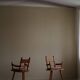 Handcrafted Tripod Armchairs in Oak, by a Danish Cabinetmaker, Folk Art, 1930s