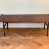 Table basse danoise palissandre de mi-siècle par Kurt 'stervig, Jason M’bler