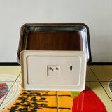 Stube - vintage household scale in white painted metal - force 10