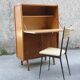 French vintage writing desk of the 1950s