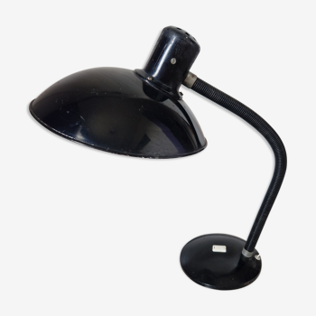 Lampe de bureau vintage noire