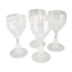 Verres à liqueur anciens en cristal