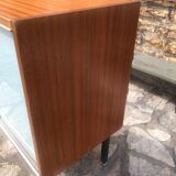 Sideboard with sliding glass doors