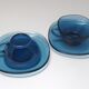2 tasses Vereco bleu