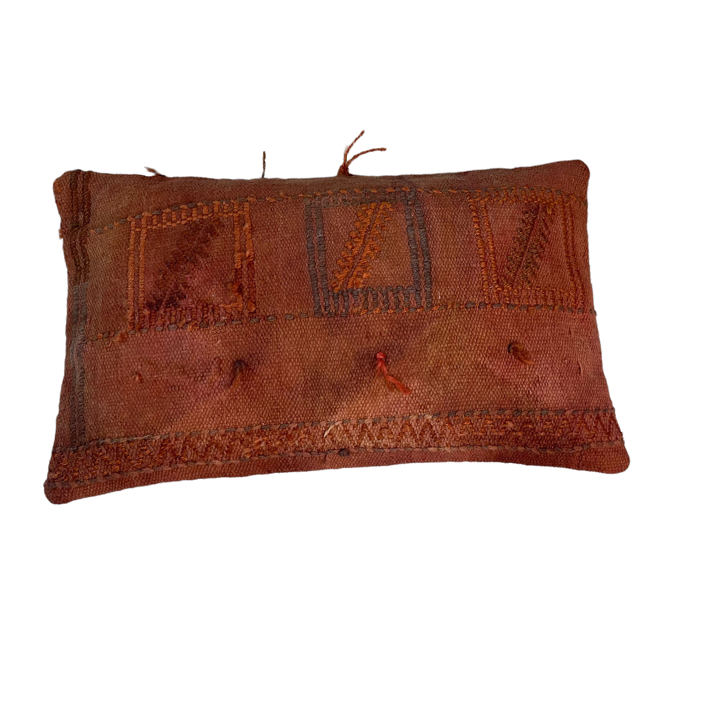 Vintage turkish kilim cushion cover , 30 x 50 cm