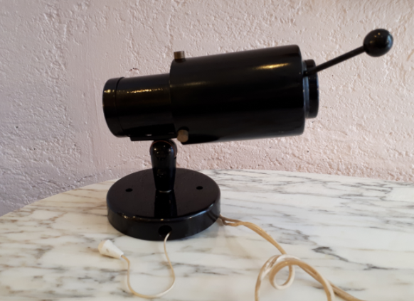 Lamp applied wall Jacques Biny Lita 1950 vintage design