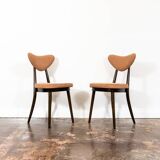Model No. 124 Dining Chairs by Helena & Jerzy Kurmanowicz, 1960s, Poland, Set of 5